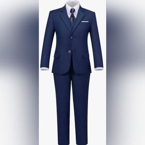 Boys Navy Blue Suit